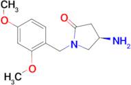 (4R)-4-AMINO-1-[(2,4-DIMETHOXYPHENYL)METHYL]PYRROLIDIN-2-ONE