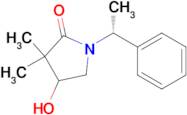 4-HYDROXY-3,3-DIMETHYL-1-[(1R)-1-PHENYLETHYL]PYRROLIDIN-2-ONE