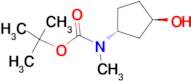 TERT-BUTYL ((1R,3R)-3-HYDROXYCYCLOPENTYL)(METHYL)CARBAMATE