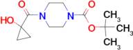 TERT-BUTYL 4-(1-HYDROXYCYCLOPROPANECARBONYL)PIPERAZINE-1-CARBOXYLATE