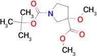 (S)-1-TERT-BUTYL 3-METHYL 3-METHOXYPYRROLIDINE-1,3-DICARBOXYLATE