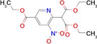 DIETHYL 2-(5-(ETHOXYCARBONYL)-3-NITROPYRIDIN-2-YL)MALONATE