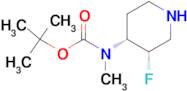 CIS-(3-FLUORO-PIPERIDIN-4-YL)METHYL-CARBAMIC ACID TERT-BUTYL ESTER