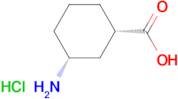 (1S,3R)-3-AMINOCYCLOHEXANE-1-CARBOXYLIC ACID HCL