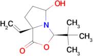 (3R,7AR)-3-TERT-BUTYL-7A-ETHENYL-5-HYDROXY-HEXAHYDROPYRROLO[1,2-C][1,3]OXAZOL-1-ONE