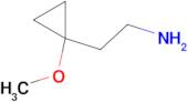 2-(1-METHOXYCYCLOPROPYL)ETHANAMINE