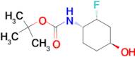 TERT-BUTYL ((1S,2R,4S)-2-FLUORO-4-HYDROXYCYCLOHEXYL)CARBAMATE