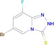 6-BROMO-8-FLUORO-[1,2,4]TRIAZOLO[4,3-A]PYRIDINE-3(2H)-THIONE