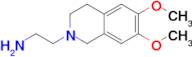 2(1H)-ISOQUINOLINEETHANAMINE, 3,4-DIHYDRO-6,7-DIMETHOXY-