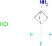 3-(TRIFLUOROMETHYL)BICYCLO[1.1.1]PENTAN-1-AMINE HCL