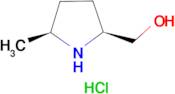 (2S,5S)-(5-METHYLPYRROLIDIN-2-YL)METHANOL HCL