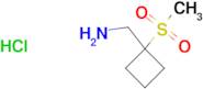 (1-METHANESULFONYLCYCLOBUTYL)METHANAMINE HCL