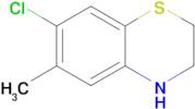 7-CHLORO-6-METHYL-3,4-DIHYDRO-2H-BENZO[1,4]THIAZINE