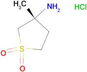 (R)-3-METHYL-1,1-DIOXIDOTETRAHYDROTHIEN-3-YLAMINE HCL