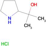 2-(PYRROLIDIN-2-YL)PROPAN-2-OL HCL