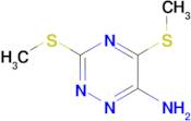 3,5-BIS(METHYLTHIO)-1,2,4-TRIAZIN-6-AMINE