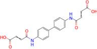 4,4'-(4,4'-BIPHENYLDIYLDIIMINO)BIS(4-OXO-2-BUTENOIC ACID)