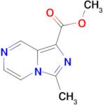 METHYL 3-METHYLIMIDAZO[1,5-A]PYRAZINE-1-CARBOXYLATE