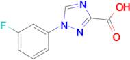 1-(3-FLUOROPHENYL)-1H-1,2,4-TRIAZOLE-3-CARBOXYLIC ACID
