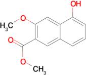 5-HYDROXY-3-METHOXY-NAPHTHALENE-2-CARBOXYLIC ACID METHYL ESTER