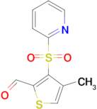 4-METHYL-3-(PYRIDINE-2-SULFONYL)-THIOPHENE-2-CARBALDEHYDE