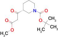 (R)-TERT-BUTYL 3-(3-METHOXY-3-OXOPROPANOYL)PIPERIDINE-1-CARBOXYLATE