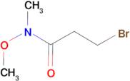 3-BROMO-N-METHOXY-N-METHYL-PROPIONAMIDE