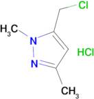 5-(CHLOROMETHYL)-1,3-DIMETHYL-1H-PYRAZOLE HCL