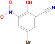 5-BROMO-2-HYDROXY-3-NITRO-BENZONITRILE