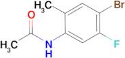 N-(4-BROMO-5-FLUORO-2-METHYLPHENYL)ACETAMIDE