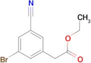 3-BROMO-5-CYANOPHENYLACETIC ACID ETHYL ESTER