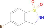 5-BROMO-2,3-DIHYDRO-BENZO[D]ISOTHIAZOLE 1,1-DIOXIDE