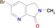 3-BROMO-6-METHYL-5,6-DIHYDRO-PYRROLO[3,4-B]PYRIDIN-7-ONE