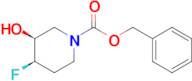 CIS-4-FLUORO-3-HYDROXY-PIPERIDINE-1-CARBOXYLIC ACID BENZYL ESTER