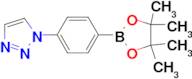 1-(4-(4,4,5,5-TETRAMETHYL-1,3,2-DIOXABOROLAN-2-YL)PHENYL)-1H-1,2,3-TRIAZOLE