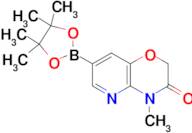 4-METHYL-7-(4,4,5,5-TETRAMETHYL-[1,3,2]DIOXABOROLAN-2-YL)-4H-PYRIDO[3,2-B][1,4]OXAZIN-3-ONE