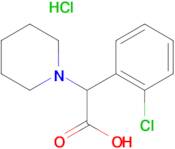 2-(2-CHLOROPHENYL)-2-(PIPERIDIN-1-YL)ACETIC ACID HCL