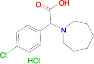 2-(AZEPAN-1-YL)-2-(4-CHLOROPHENYL)ACETIC ACID HCL