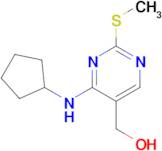 (4-CYCLOPENTYLAMINO-2-METHYLSULFANYL-PYRIMIDIN-5-YL)-METHANOL