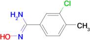 3-CHLORO-N-HYDROXY-4-METHYL-BENZAMIDINE