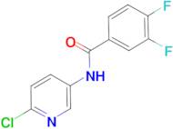 N-(6-CHLOROPYRIDIN-3-YL)-3,4-DIFLUOROBENZAMIDE