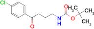 TERT-BUTYL 4-(4-CHLOROPHENYL)-4-OXOBUTYLCARBAMATE