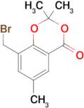 8-(BROMOMETHYL)-2,2,6-TRIMETHYL-4H-BENZO[D][1,3]DIOXIN-4-ONE
