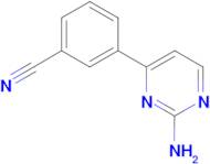 3-(2-AMINO-4-PYRIMIDINYL)BENZENECARBONITRILE