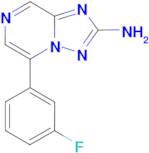 5-(3-FLUOROPHENYL)-[1,2,4]TRIAZOLO[1,5-A]PYRAZIN-2-AMINE