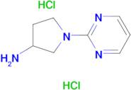 1-(PYRIMIDIN-2-YL)PYRROLIDIN-3-AMINE 2HCL