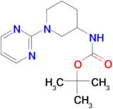 TERT-BUTYL (1-(PYRIMIDIN-2-YL)PIPERIDIN-3-YL)CARBAMATE