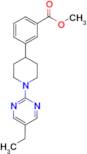 METHYL 3-(1-(5-ETHYLPYRIMIDIN-2-YL)PIPERIDIN-4-YL)BENZOATE