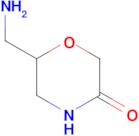 6-(AMINOMETHYL)-3-MORPHOLINONE