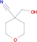 4-(HYDROXYMETHYL)TETRAHYDRO-2H-PYRAN-4-CARBONITRILE